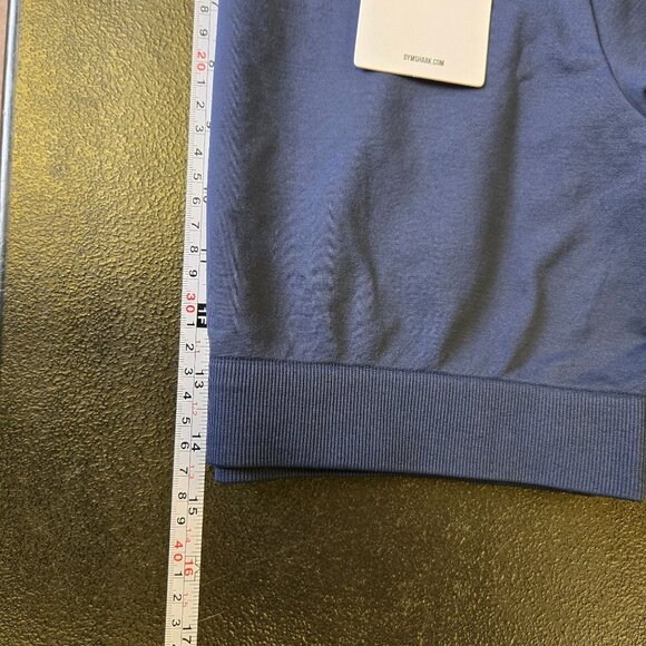 NWT Gymshark Navy Everyday Seamless Long Sleeve Crop Top L Body Fit - Picture 8 of 8